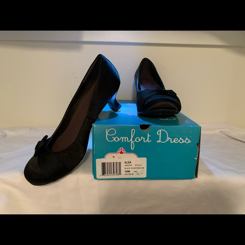 Ladies Gently Worn Jelly Pop Dress Shoes Size 10